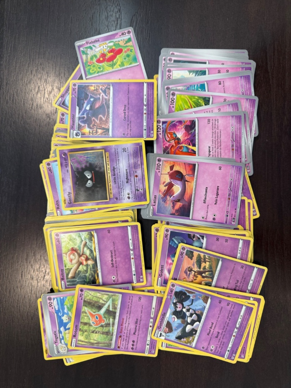 Pokemon Bulk Lot 500+ cards - water, Psychic, and steel - Picture 4 of 5